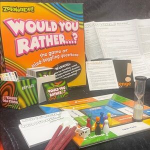 Would You Rather...? Game - Colorful Edition